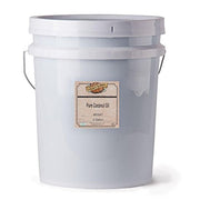 Golden Barrel Refined Coconut Oil - USA-Sourced, Food-Grade, All Natural Coconut Oil for Cooking & Baking - Non-Hydrogenated & Unscented - Also Used for Skin Care, Hair, & Soap Making, 5 Gallon Pail Bulk Size