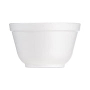 DART 6B12 Foam Container, 6 oz, White, Squat, 1000 count view 2