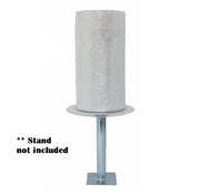 4 Rolls - Plastic Roll Bags for Fruits, Vegetable, Bread, Food Storage Clear Bags (12"x20") view 4