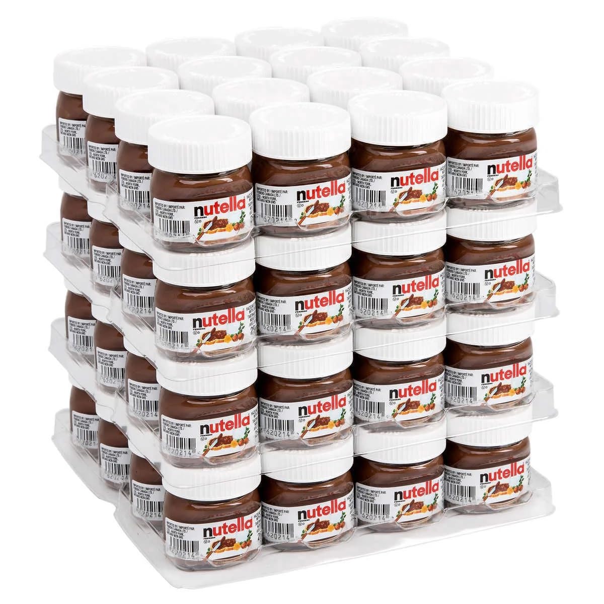 Nutella Hazelnut Spread with Cocoa Glass Jar.88 Ounce - 64 per case. view 3