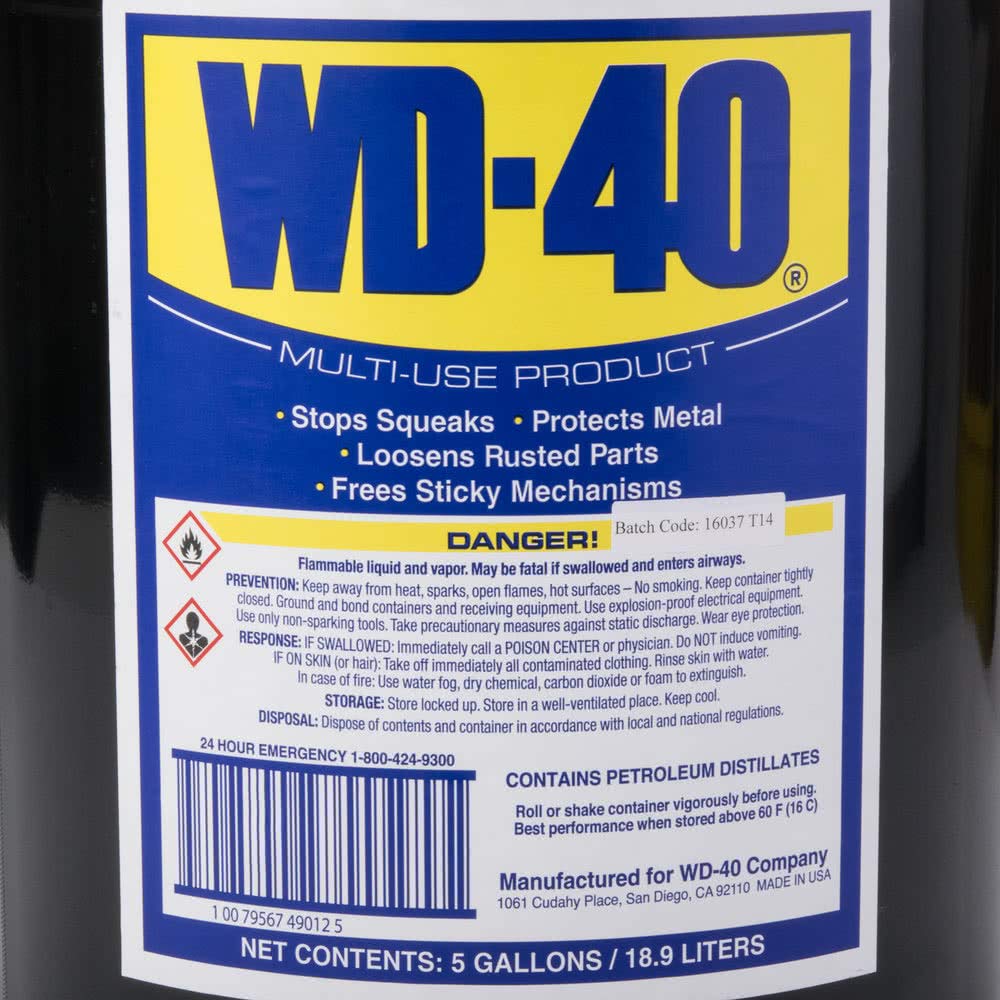 WD-40 Multi-Use Product, 5 - Gallon Pail view 2