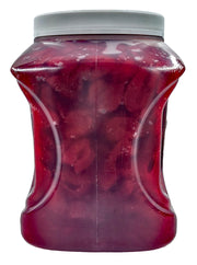 Sliced strawberry topping view 5