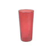 32 oz. (Ounce) Restaurant Tumbler Beverage Cup, Stackable Cups, Break-Resistant Commmerical Plastic, Set of 12 - Red