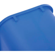 Global Industrial Plastic Recycling Wastebasket, 28-1/8 Qt., Blue view 6