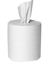 TableTop King Merfin 725 2-Ply Center Pull Paper Towel 600' Roll - 6/Case