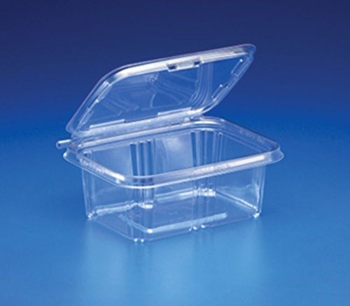 Inline Plastics 32 oz. Clear Hinged Deli Container w/Tamper Resistant Strip 100% BPA Free (Pack 200)