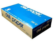 Durable Packaging 12" x 10.75" Dry Waxed Deli Paper Pop-Up Sandwich Food Wrap Sheets (Pack of 500)