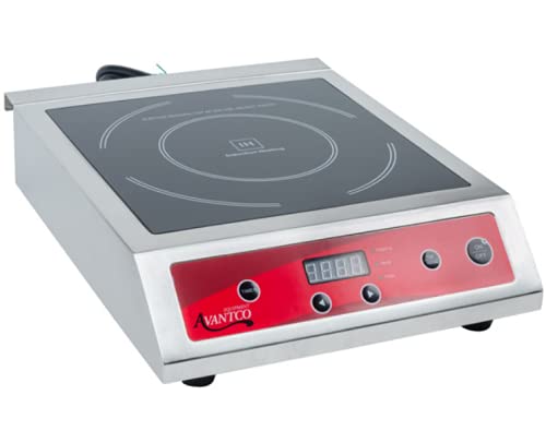(Ship from USA) Avantco IC3500 Countertop Induction Range / Cooker - 208/240V, 3500 Watt /ITEM NO#E8FH4F854120572