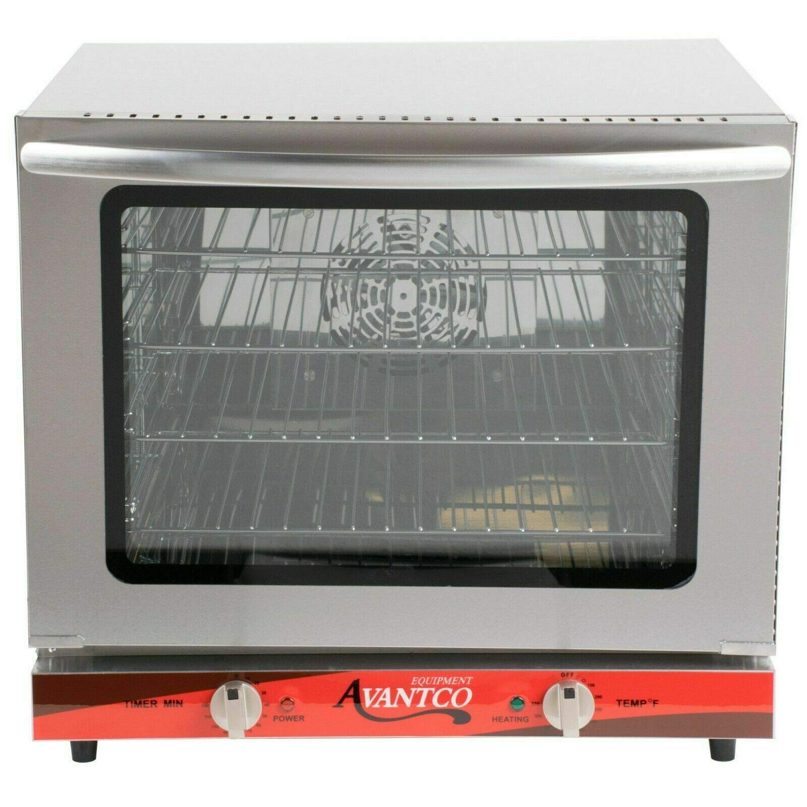 Avantco CO-28 Half Size Countertop Convection Oven, 2.3 Cu. Ft. - 208/240V, 2800W