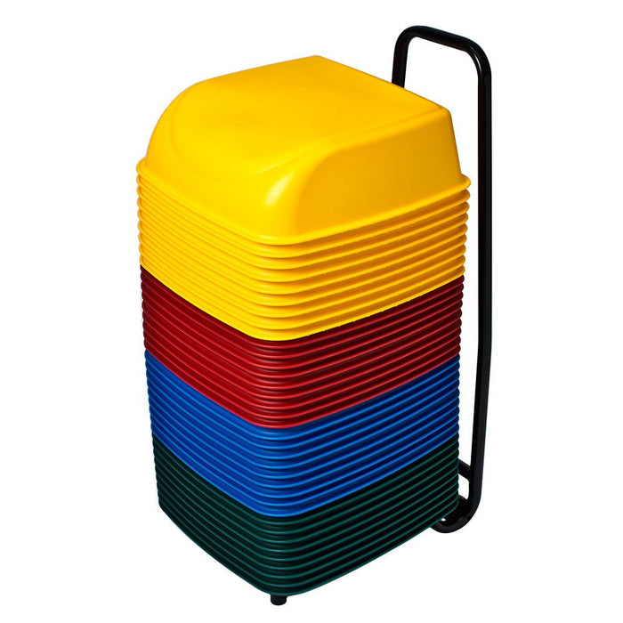 Koala Kare KB424-19 Multi-Color Cinema Seats with Cart