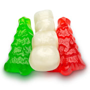Albanese Christmas Gummi Snowmen & Trees - Red, Green & White - 5 Lbs view 3