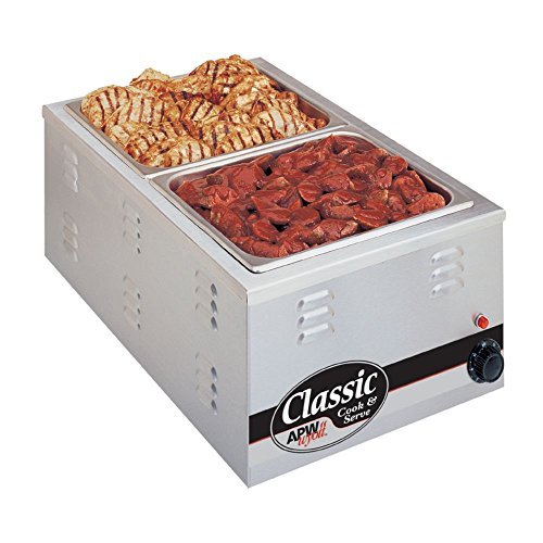 APW Wyott CW-2Ai 12 x 20 Countertop Food Cooker/Warmer 22 qt. - 120V, 1500W by APW Wyott