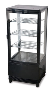 Omcan 25826 Restaurant Countertop Refrigerated Display Case 1 Door RS-CN-0078-S