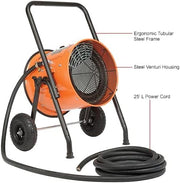 Global Industrial 102300 BTU Portable Electric Salamander Heater, 480V view 7