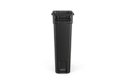 Suncast Commercial TCNH2030BK Narrow Trash Can with Handles, 30" Height x 11.08" Width, 23 gal Capacity, Black view 2