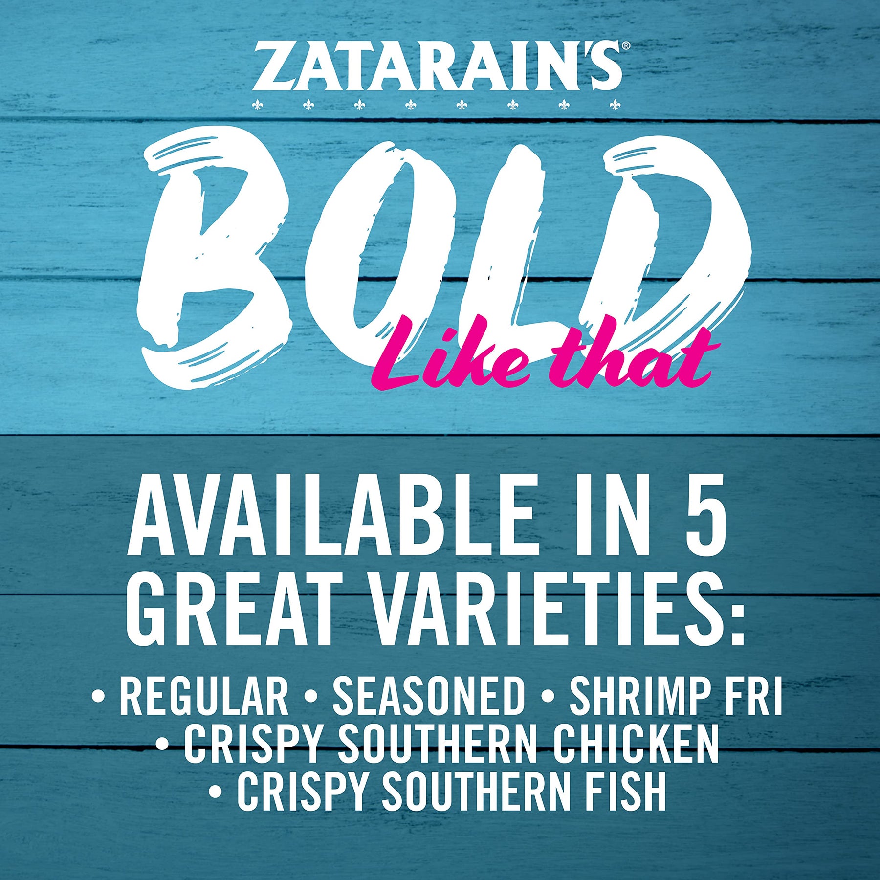 Zatarain's Seasoned Fish Fri, 25 lb - One 25 Pound Box of Fish Fry Seasoning Mix, Best for Breading Seafood or Vegetables for a Zesty Twist view 2