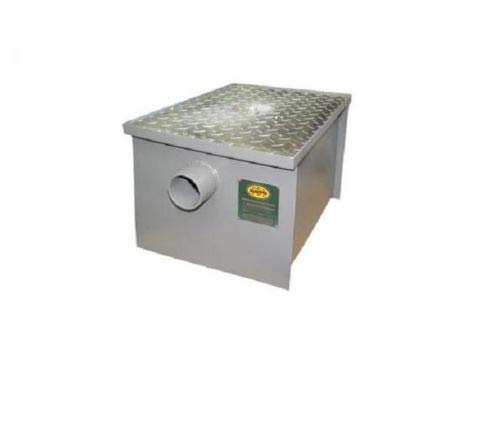 Commerical Grade Carbon Steel Grease Trap 40 lb PDI Approved view 2