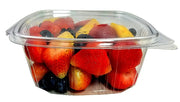 Koda Cup 32 oz. (Quart Size) RPET Clear Plastic Hinged Lid Deli Meal Prep Fruit Salad Display Food Storage Containers 100% BPA Free | 200/Case view 3