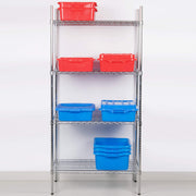 Commercial Chrome Wire Shelving 14 x 48 - NSF (2 Shelves) view 5