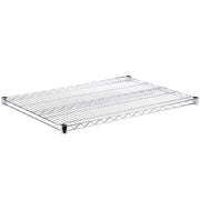 Commercial Chrome Wire Shelving 24 x 48 - NSF (2 Shelves) view 4
