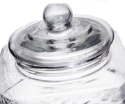 5 Gallon Glass Beverage Dispenser with Spigot Clear Modern Large Serveware view 2