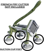 Thunder Group French fry cutter suction cup feet, PVC, set of 4, comes in set view 3