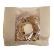 EcoCraft Kraft Paper Single Serve Window Bag - 5" L x 1 1/2 D x 7" H view 3