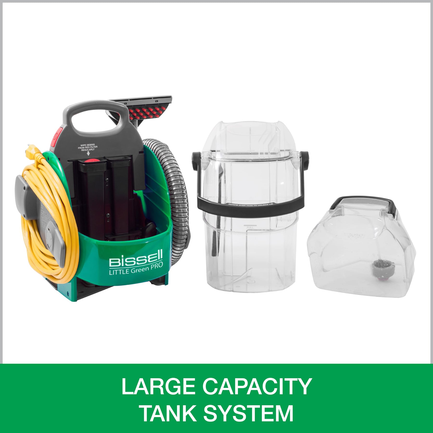 Bissell Little Green Pro Commercial Spot Cleaner BGSS1481 view 4