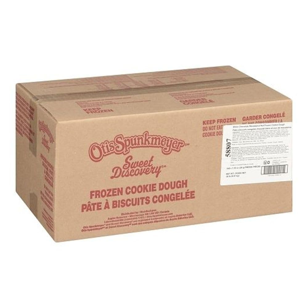 Otis Spunkmeyer White Chocolate Macadamia Nut Cookie Dough | 240 Count Bulk Box | 1.33oz Ready-to-Bake Portions for Commercial Food Service & Special Events view 5
