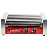 Tabletop king RG1824 Hot Dog Roller Grill - 9 Rollers - 24 Hot Dog Capacity (120V)