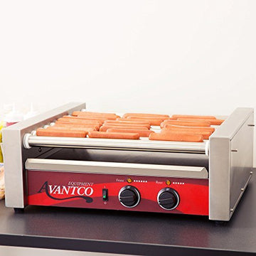 Tabletop king RG1830 30 Hot Dog Roller Grill - 120V