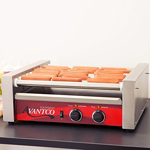 Tabletop king RG1830 30 Hot Dog Roller Grill - 120V
