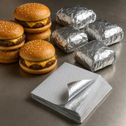 Insulated Cushion Foil Wrap, 5C14, 10-1/2" x 14", Plain Unprinted Silver, 500 Sheets Per Box view 3