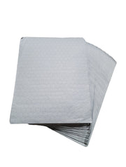 Insulated Cushion Foil Wrap, 5C14, 10-1/2" x 14", Plain Unprinted Silver, 500 Sheets Per Box view 4