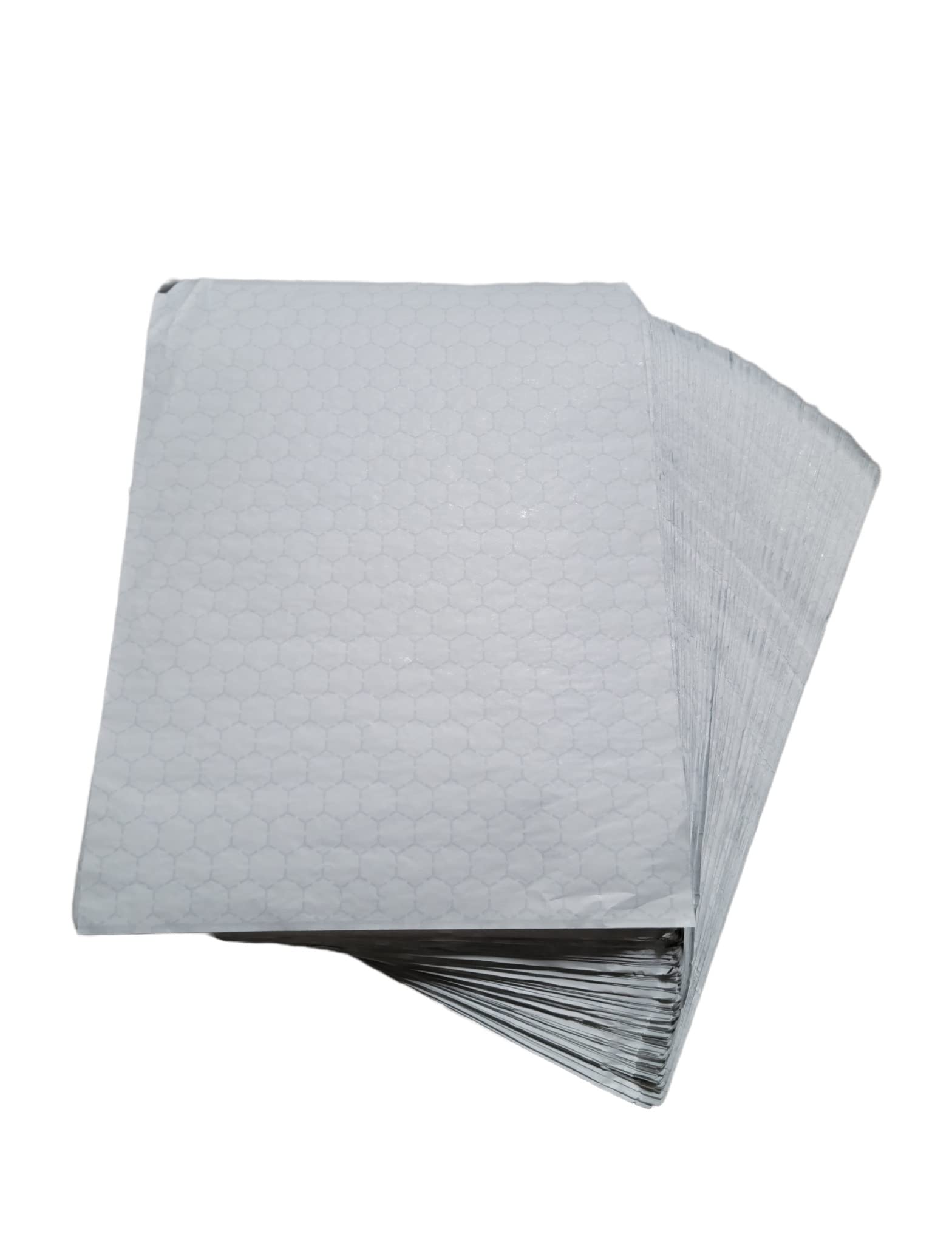 Insulated Cushion Foil Wrap, 5C14, 10-1/2" x 14", Plain Unprinted Silver, 500 Sheets Per Box view 4