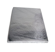 Insulated Cushion Foil Wrap, 5C14, 10-1/2" x 14", Plain Unprinted Silver, 500 Sheets Per Box view 6
