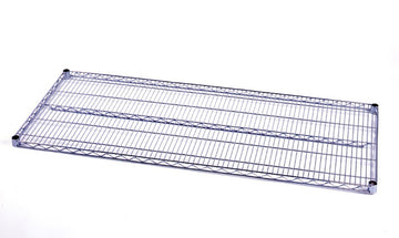 8 ea Metro chrome wire shelves 18”x48”L