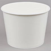 Tabletop king 5 lb. White Disposable Paper Ice Bucket - 150/Case