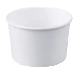 Tabletop king 5 lb. Disposable Paper Ice Bucket - 25 / Pack