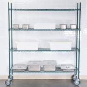 Commercial Epoxy Wire Shelving 24 x 48 - NSF (2 Shelves) view 4