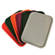 OMCAN 80106 Fast Food Trays Pack of 12 14" x 18" -Burgundy
