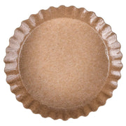 SOLUT! 91068 Fluted Wall Round Baking Cup, 5.7 oz. Capacity, 4" Diameter x 1-1/8" Depth, Paper, Kraft/Brown (Pack of 1200) view 2