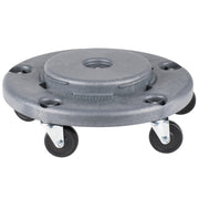 TableTop King 32 Gallon Yellow Trash Can, Lid, and Dolly Kit view 3