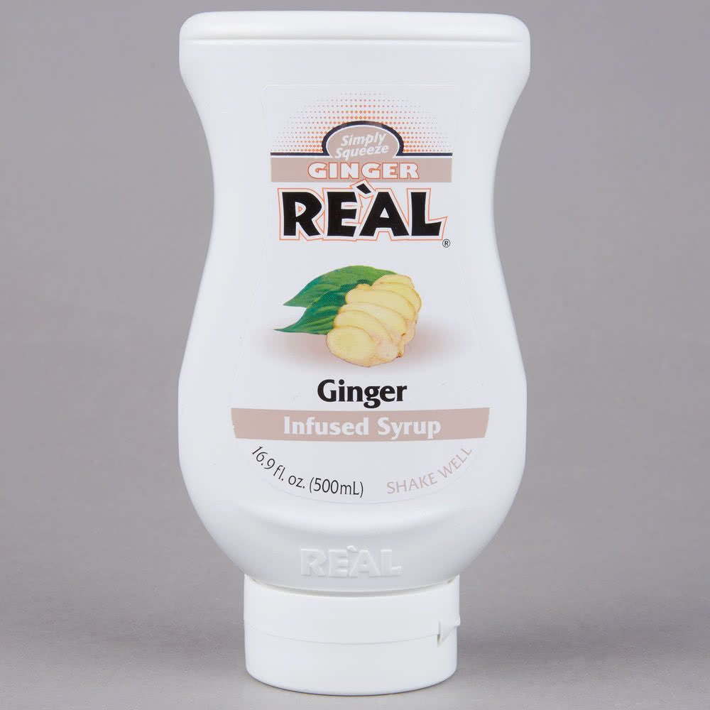 Ginger Real 16.9 fl. oz. Infused Syrup Pack of 6