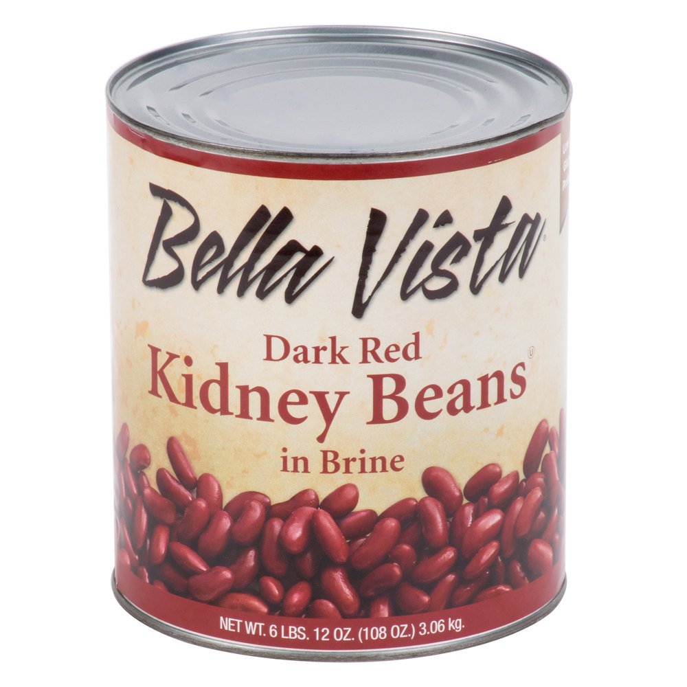 TableTop King #10 Can Dark Red Kidney Beans - 6/Case view 2