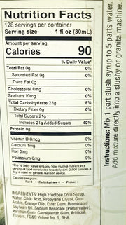 Slushy Mix Concentrate 1 Gallon – 5:1 Frozen Drink Syrup for Slushie, Granita & Snow Cone Machines – High Yield (48 Servings) – Gluten Free – Commercial Beverage Mix – Made in USA (Each, Pina Colada) view 2