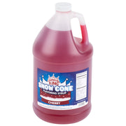 Snow Cone Syrup, Flavored Syrup for Snow Cones and Shaved Ice (Cherry, 4/Case) view 2