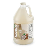 Slushy Mix Concentrate 1 Gallon – 5:1 Frozen Drink Syrup for Slushie, Granita & Snow Cone Machines – High Yield (48 Servings) – Gluten Free – Commercial Beverage Mix – Made in USA (Each, Coconut)