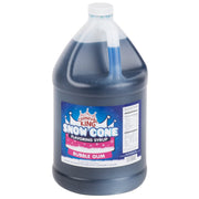 Snow Cone Syrup, Flavored Syrup for Snow Cones and Shaved Ice (Bubble Gum, 4/Case) view 2