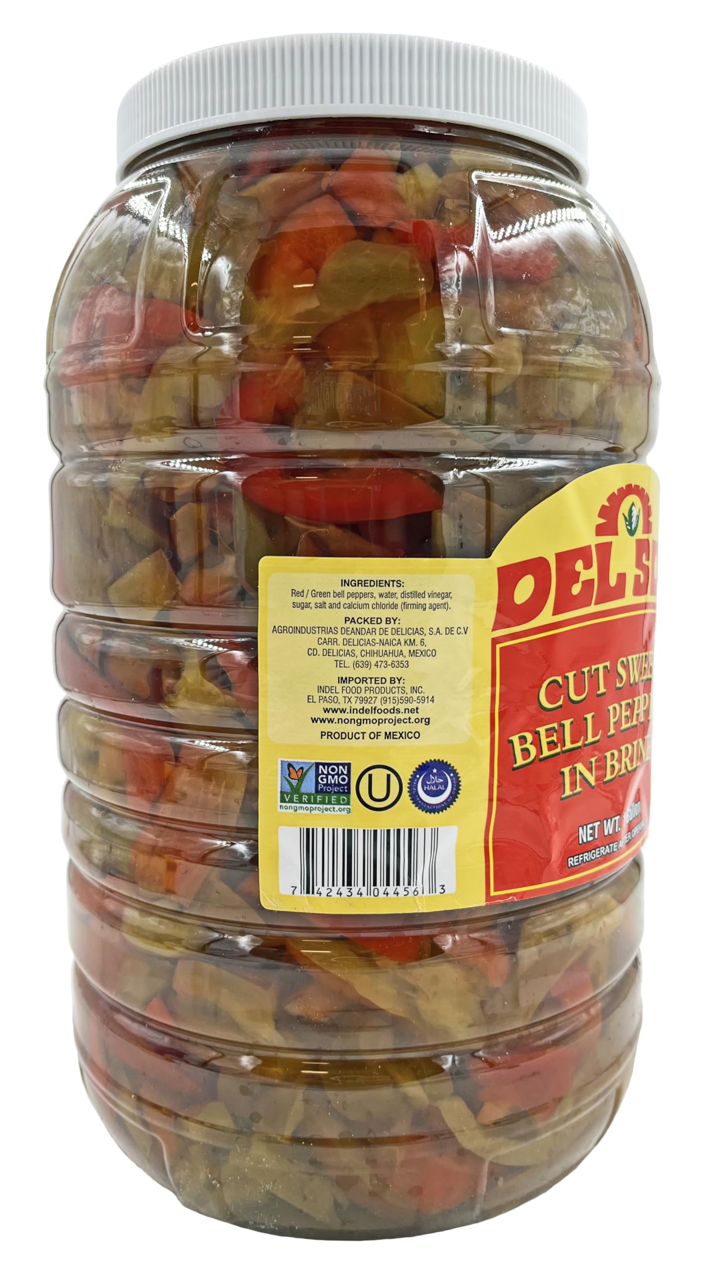 Del Sol Cut Sweet Bell Peppers in Brine (1 Gallon) view 6